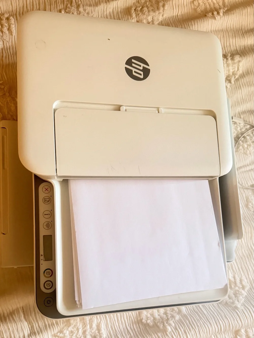 HP DeskJet All-in-One Printer in White